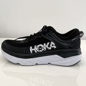 HOKA | BONDI 7 Running Shoes - Size 9 US - Black
